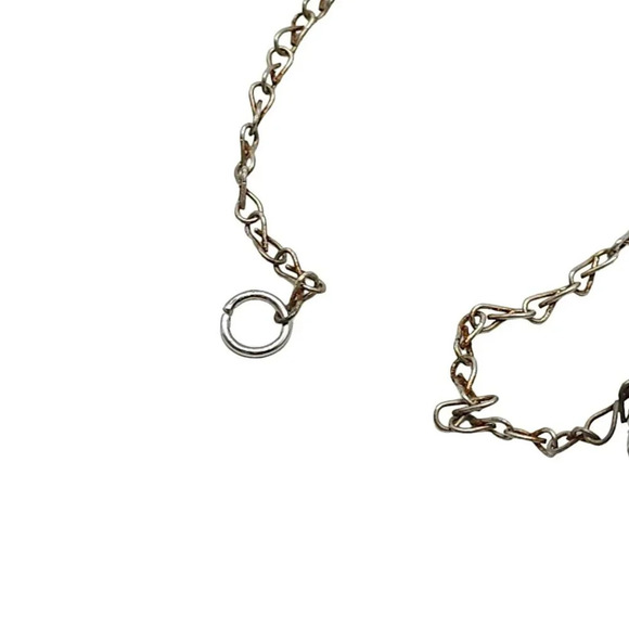 Smokey Quartz Orgone Pendulum Silver Tone Vintage - Picture 4 of 6